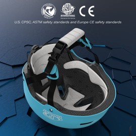 Findway Pro Skateboard Helmet [Safety Certified] Two Removable Liners Bike Helmet for Kids Youth & Adults for Skate, Scooter, Commuter, Longboard & Incline Skating Rollerblading with Adjustable Dial