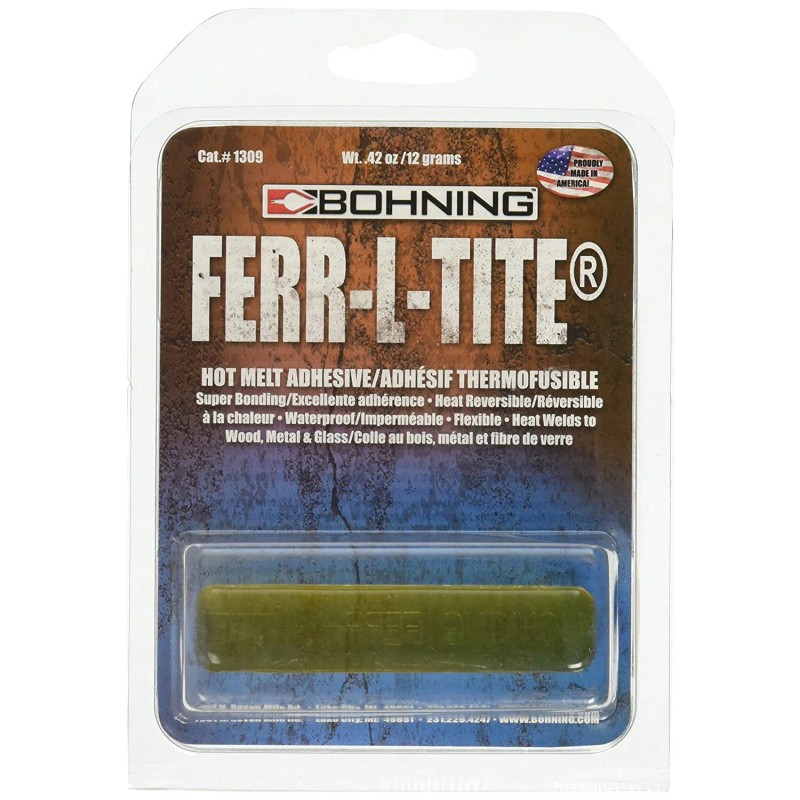 Bohning Adhesive Ferr-L-Tite Hot Melt 12 Gram Glue Easton Inserts