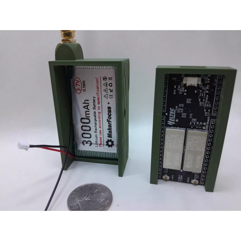 Case Meshtastic TRACKER GPS NODE CASE only fits Heltec ,