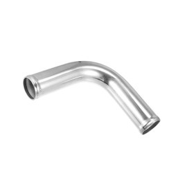 Motoforti OD 1.75" 45mm Leg Length 4" 100mm Aluminum Alloy Tube Intercooler Pipe 90 Degree Bend Elbow Air Intake Tube Silver Tone for Car Long-lasting