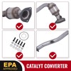 TOPAZ Front Catalytic Converter Manifold Flex Pipe 40677 Compatible with