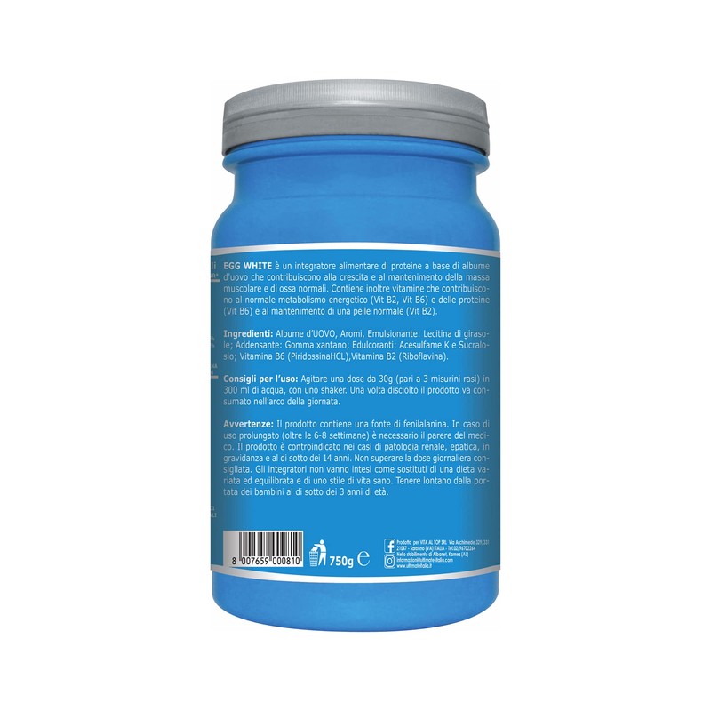 Ultimate Italia Egg White – Proteine di Albume dell'Uovo -