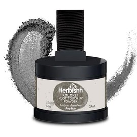Polvo para retocar raíces con color: polvo para cubrir canas para mujeres y hombres, corrector instantáneo de raíces para cabello fino y calvas, resis