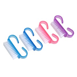 Ipetboom 5PC Small Nail Brush Soft Bristle Hand Brush for Cleaning Nails Hands Feet Handle Random Color Assortment Random Color