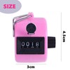 Coehaopike Clicker Counter Handheld,Tally Counter 4 Digital, Hand Counter Clicker
