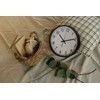 Fuji Boeki Wall Clock, Width 9.8 x Depth 1.6 x