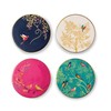 Sara Miller London Set of 4 Ceramic Coasters Gift Boxed,