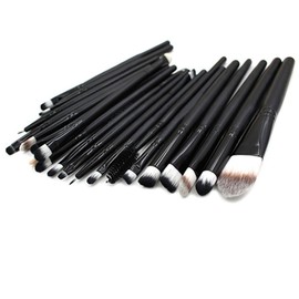 20pcs Pro Makeup Brushes Set Powder Foundation Eyeshadow Eyeliner Lip Brushes