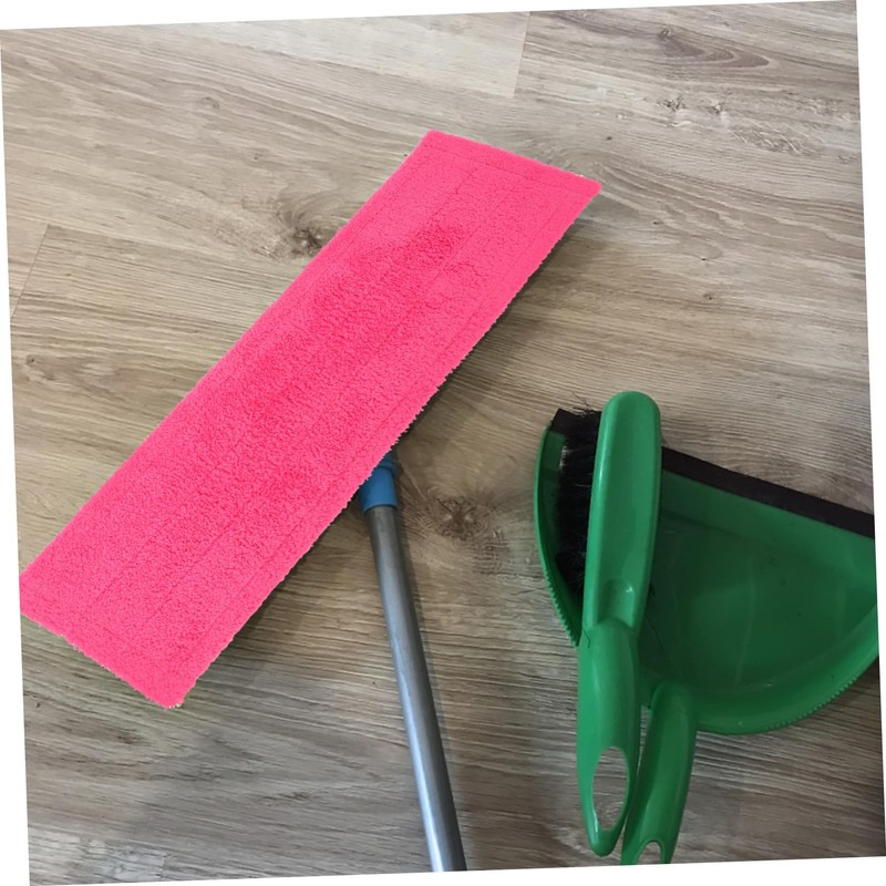 IWOWHERO Microfiber Mop Head Carpet Sweeper Covers Mop Pads Flat