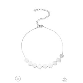 paparazzi silver choker