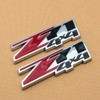 2Pcs Z71 4x4 Emblems 3D Badge Decal Nameplate Compatible with