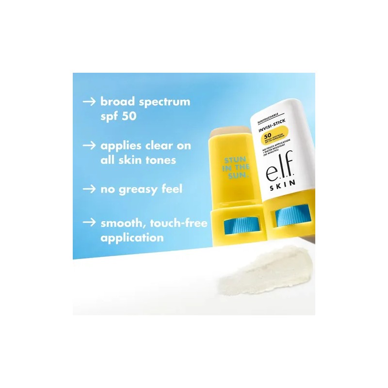 Protector Solar E.l.f. Skin Suntouchable Invisi-stick Spf 50