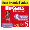 Huggies Little Movers Mickey Mouse Disposable Baby Diapers (Size 6)