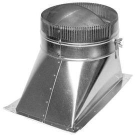 HVAC Premium Duct Round Take Off Galvanized Steel | Side Take Off Duct | 6" Stick on Side Take Off is Compatible with Duct 6", with Damper