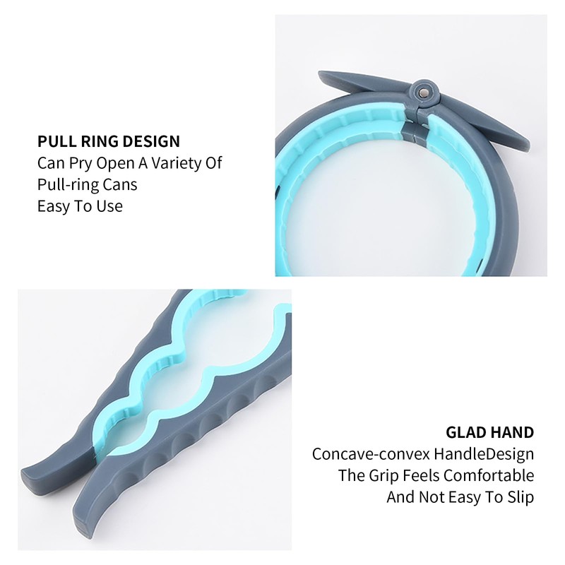 TAORANJU Jar Opener for Weak Hands, 5 in 1 Multi