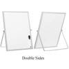 DOEWORKS A4 Small Magnetic Whiteboard, Desk Whiteboard, Portable Dry Wipe