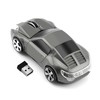 EALEK Wireless Mouse for Laptop,2.4G Cool Sports Car Mouse USB