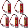 (5 Pack) MAXELL ER6C AA 3.6V 1800mAh PLC Battery for