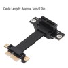PCIE Extension Cable Bilateral Protection Strip Low Loss Good Stability