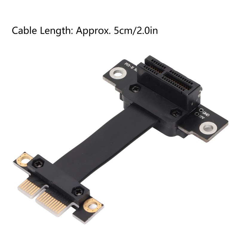 PCIE Extension Cable Bilateral Protection Strip Low Loss Good Stability
