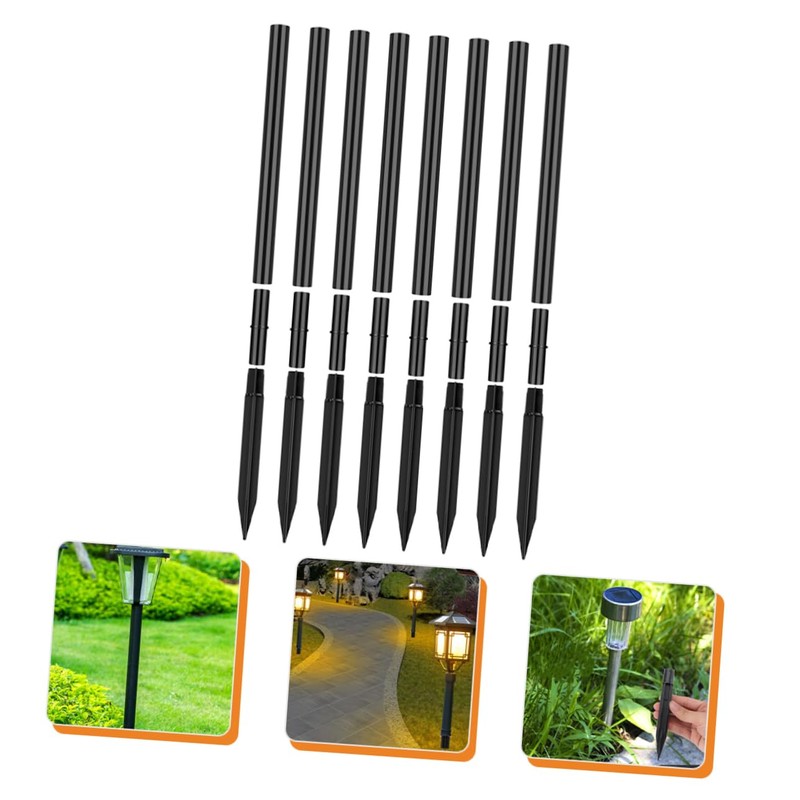 Levemolo Solar Light Stakes Durable Garden Ground Stakes with Extension