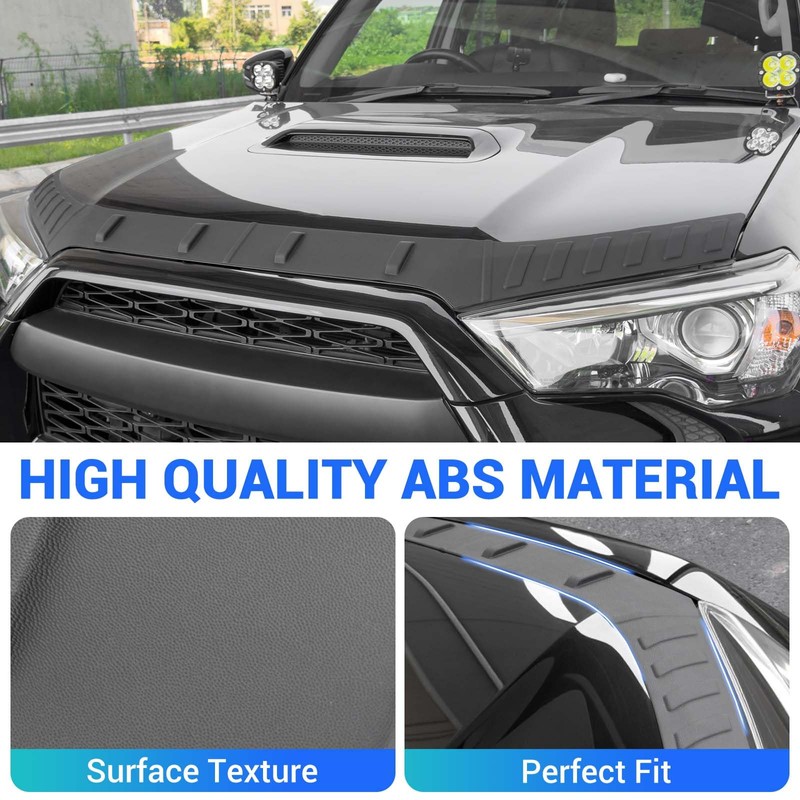 Titibett Hood Deflector Fits for 2010-2024 Toyota 4Runner Hood Protector