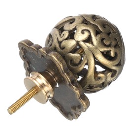 uxcell Teapot Button Lid Knobs Tea Kettle Pot Cover Handle Knobs Lid Top Replacement for Teapot Teakettle Ceramic Pot Accessories Supplies, Bronze