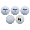 LEZAX YSBA-3756 Tokyo Yakult Swallows Golf Balls, Set of 6,