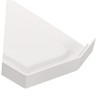 OSALADI Downspout Accessories Gutter Downspout End Cap Rain Gutter End