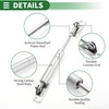 Motoforti Universal Lift Support Strut Lift Support Shock 6"/155cm 4lb/20N/2kg