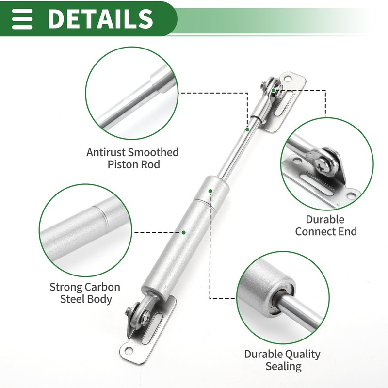 Motoforti Universal Lift Support Strut Lift Support Shock 6"/155cm 4lb/20N/2kg