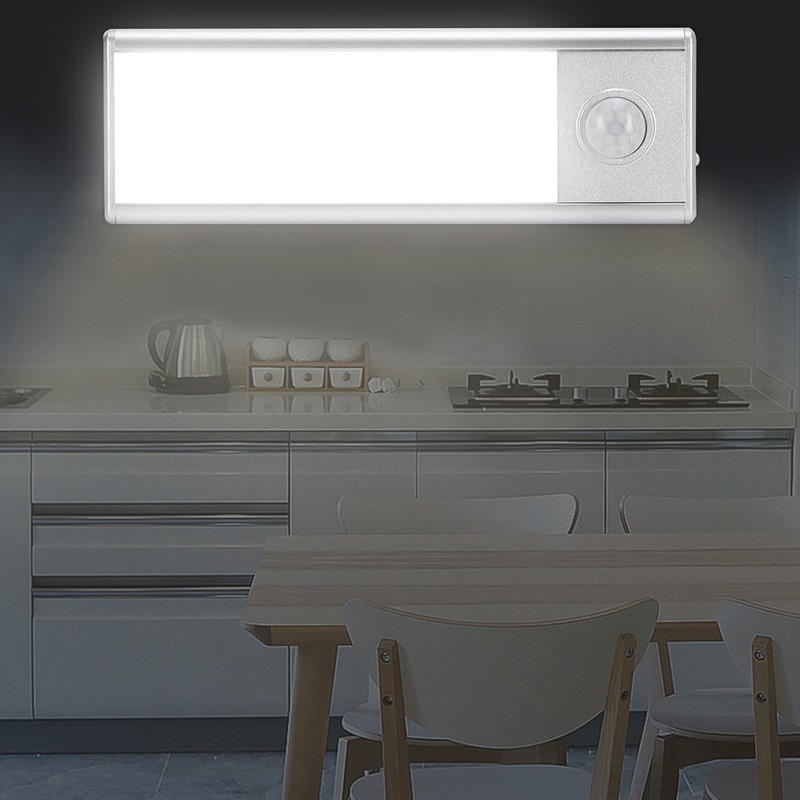 12cm Sensor Light LED UltraThin Warm Light Smart Cabinet Bedside