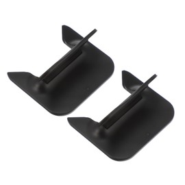 FELTECHELECTR 2pcs Foldable Portable Laptop Stand Ergonomic Design for Comfortable Viewing Non- Lightweight Material for Home Office Students and Gaming