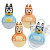 Character Options 07717 Four Pack, Weebles Wobble, Preschool Figures, Bluey
