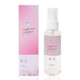 Sakurayama Lotion, 3.4 fl oz (100 ml), Sakura Extract, Lactic Acid Bacteria Derived from Cherry Blossoms