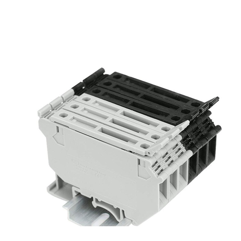 5pcs UK5-HESI (UK5RD) LED indicated DIN Rail Fuse Holders Disconnect