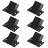 GBGS 6 Pcs Black 45°Connector Fixed for 2" x 2"