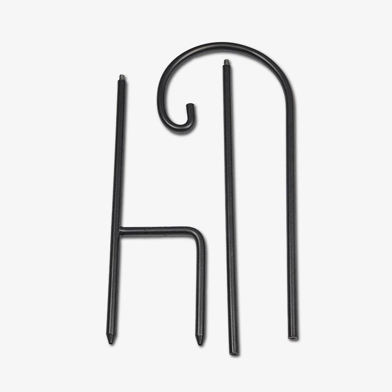 Luminara Heritage Lantern & Shepherd's Hook Hanger - Metal &