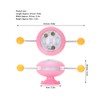 Windmill Spring Interactive Cat Catnip Toy Funny Cat Turntable Teasing