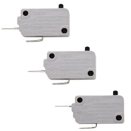 SDTC Tech Microwave Oven Door Switch KW3A 16A 125V/250V Door Interloc (2 Normally Open and 1 Normally Close)