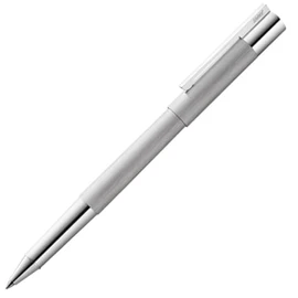 Lamy L351 Rollerball Pen, Water-based, Scala, Stainless Steel, Genuine Imported Product