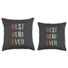 Best Keri Ever Retro Vintage Name Gift Dark Heather Gray
