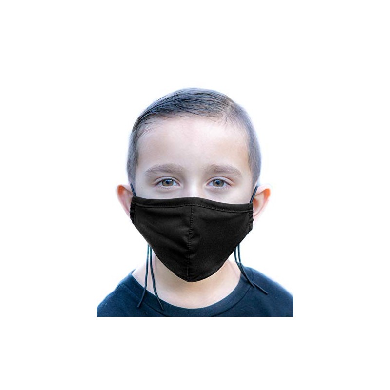 Headmost Comfymask 3 Layer Large Fabric Facemask: Water Repellent, Washable,