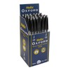 Helix "Oxford" Ball point Stick Pens - BLACK PB1026 (Pack