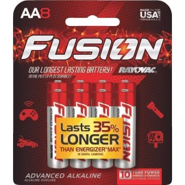Rayovac RAY O VAC 8Pk Aa Fusion Battery