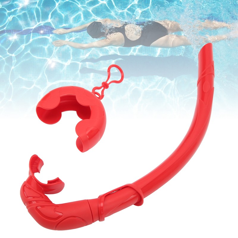 Dry Snorkel Full Silicone Soft Portable with Storage Box Snorkel