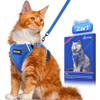 Halypet Juego De Arnés Y Correa para Gatos [MAX Safety