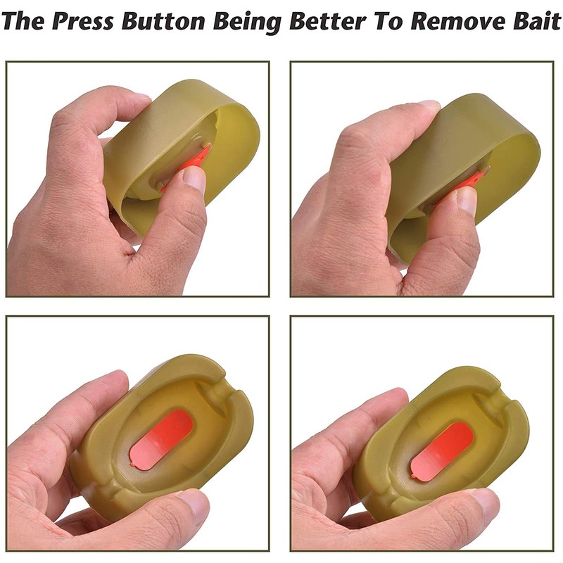 ANCLLO Inline Method Feeder Set Carp Fishing Tackle 4 Inline