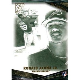 2018 Topps Gallery Masterpiece #M-27 Ronald Acuna Jr. Braves Card NM-MT