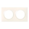 Legrand DOOXIE LEG600902 2P BLC 2-Hole Square Switch/Socket Cover Plate